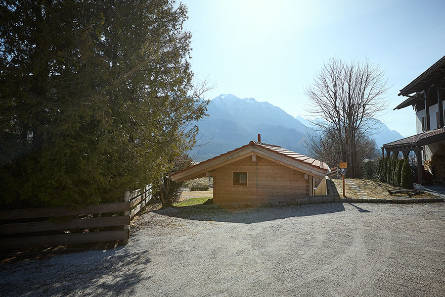Parkplatz auf privatem Grundstück