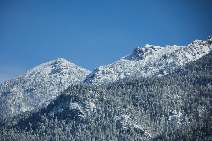 Soierngebirge im Winter